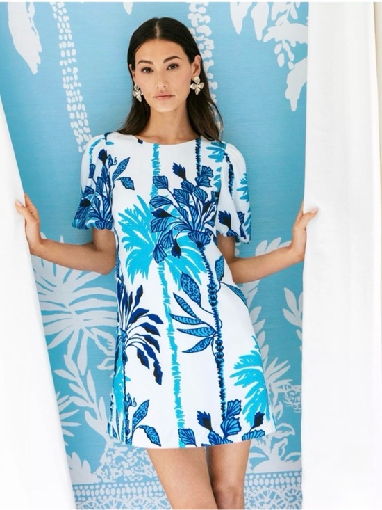 Lilly Pulitzer Dresses & Skirts - Lilly Pulitzer 6 Brynleigh Skirted Romper Shift Dress Swayin in the Breeze